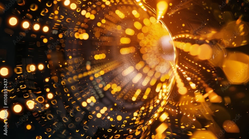 Poster an unstoppable force the digital currency vortex engulfs traditional banking institutions transformi