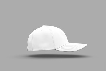 a white cap image isolated on a blank background