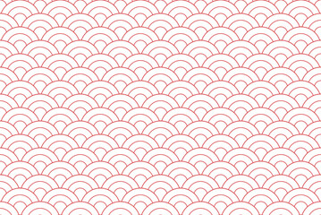 Chinese seamless geometric wave pattern background