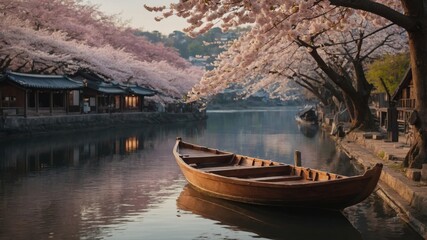 Obraz premium Cherry Blossom Festival