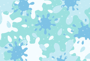 飛び散ったインクのデザイン背景