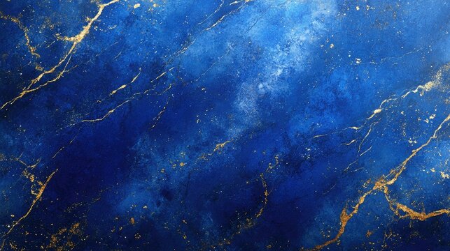 A stunning blue lapis lazuli texture, with deep blue tones and gold flecks, offering ample space for text or a message on a rich, vibrant background.