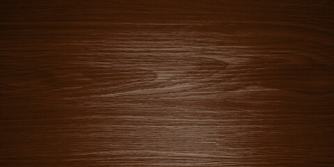 Naklejka premium Artificial wood surface, natural imitation pattern, horizontal banner, dark red oak, no people and no shadows, seamless