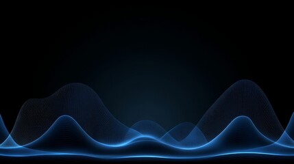 Abstract digital wave composed of particles. Futuristic wave of points. Modern technological backdrop. Contemporary illustration