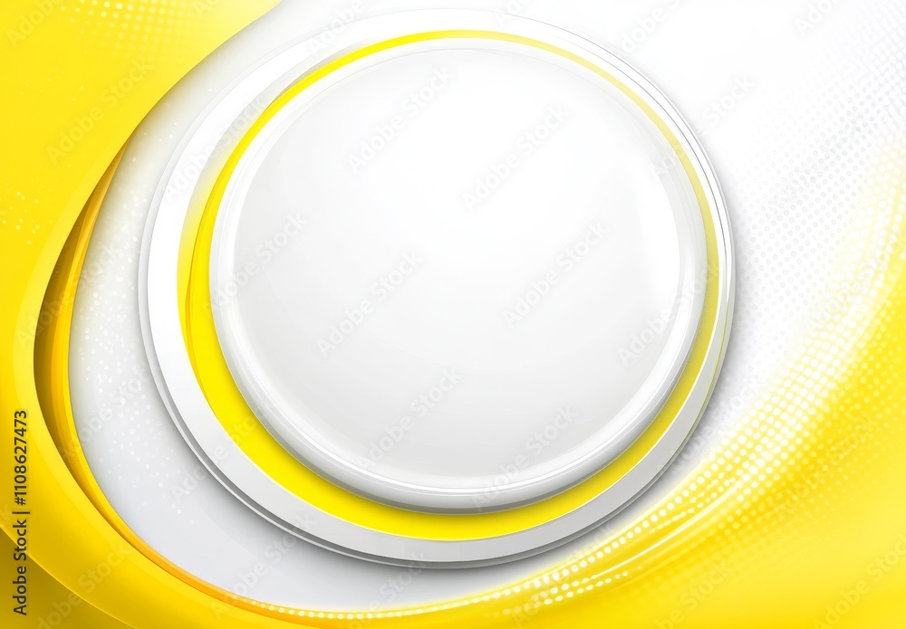 Poster a trendy abstract wireframe background featuring modern science and technology art elements, present