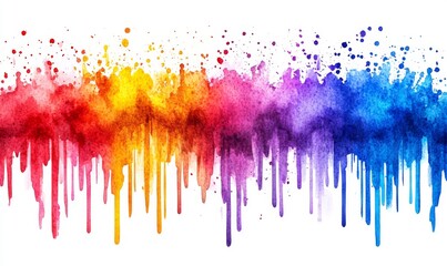 Fototapeta premium A vibrant soft paint background with a minimalist circle arrangement, ideal for creating copy space. This pattern illustration can be used for wallpaper, posters, flyers, and other design projects.