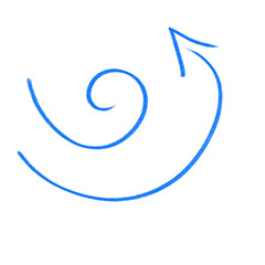 Naklejka premium arrow line 1