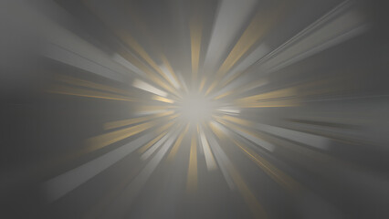 Fototapeta premium Original name(s): Abstract background with radial motion blur in white and yellow tones on a dark gray background