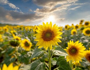 Sunny sunflowers