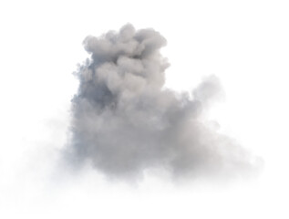 Isolated cloud with transparency.