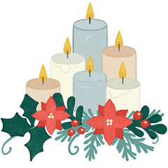 クリスマスキャンドル