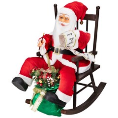 Rocking chair Santa Claus Christmas decoration