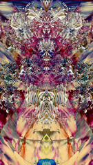 Obraz premium Abstract art background . Hand painting artwork on canvas .