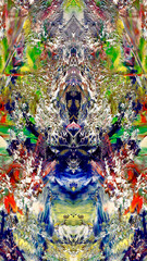 Abstract art background . Hand painting artwork on canvas .