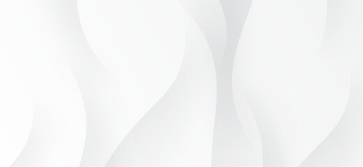 white light background wave shadow abstract design. for template layout posters or banner.