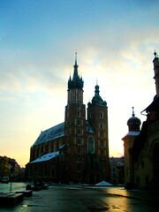 St. Mary's Basilica in Kraków, Poland