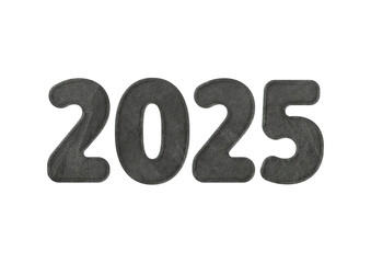 2025 year 3d, Happy New Year 2025, text 2025 3D embossed asphalt concrete, two thousand five, Happy New Year, new year 2025