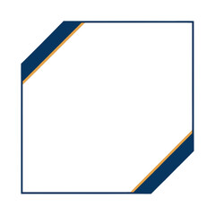 Simple And Perfect Blue Border