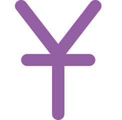 Yuan icon logo design