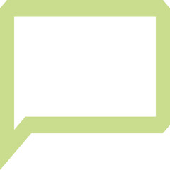 Chat icon logo design