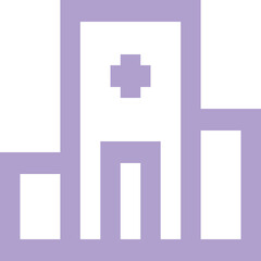 Obraz premium Hospital icon logo design