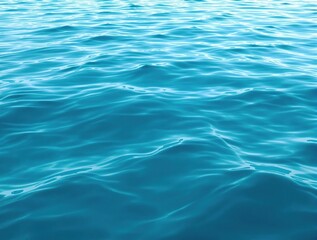 Obraz premium Calming blue background with gentle waves and ripples , natural elements, serene scenery