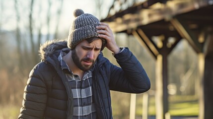 Headaches can be caused by a number of factors while outdoors, including weather changes, heat, and allergies