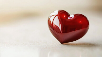A close-up of a heart-shaped organ donation card on a white background, with soft focus on the edges, symbolizing hope and life-saving potential.