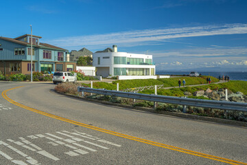 Modern real estate in Santa Cruz California.