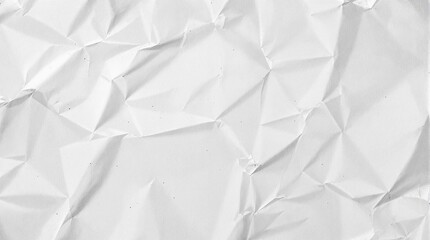 Obraz premium Crumpled up white paper with scribbles and stains, ink spill, wrinkle, crumple, torn edge