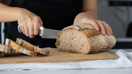 healthy homemade sourdough bread