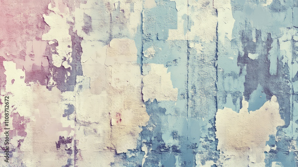Poster a weathered pixel texture with distressed edges and soft colors, reminiscent of early video game