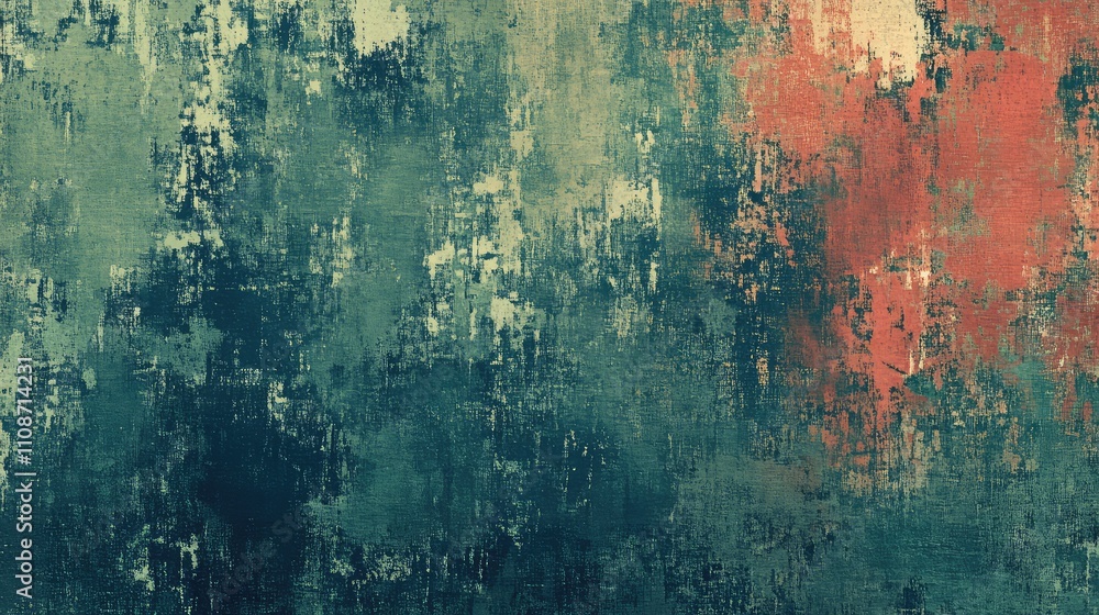 Poster a weathered pixel texture with faded, grungy colors and uneven pixel distribution, evoking the feel 