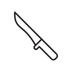 Obraz premium knife icon vector design template simple and modern