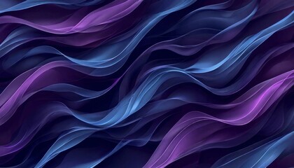Obraz premium Abstract colorful wavy pattern with vibrant blue and purple gradients creating a smooth and flowing design ideal for backgrounds and creative projects.