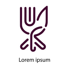 Obraz premium REATAURANT LOGO