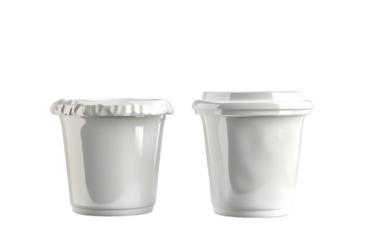 Plastic cups ready for kitchen use, perfect for serving various dishes and drinks at gatherings or events