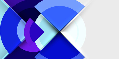 Fototapeta premium Target circle geometric abstract shapes. Vector Illustration For Wallpaper, Banner, Background, Card, Book Illustration, landing page