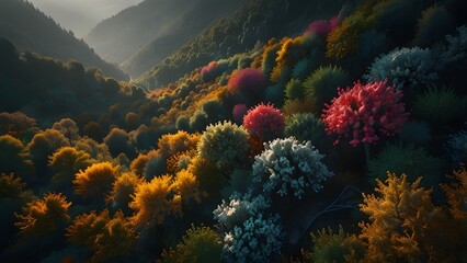 the breathtaking of beauty nature professional photography Generative AI