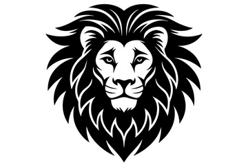 Obraz premium lion head vector