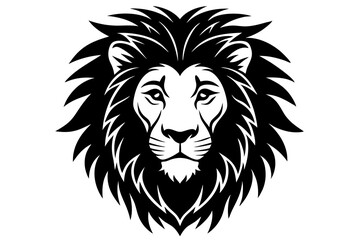 Obraz premium lion head vector