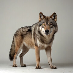 Obraz premium gray wolf lupus