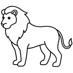 illustration of a lion