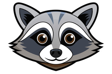illustration of a raccoon
