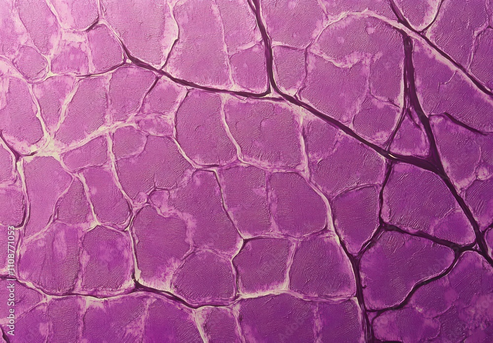 Aufkleber close-up of textured pink background featuring intricate cracks and patterns ideal for abstract art,