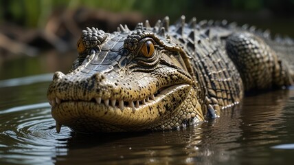 Alligator in River