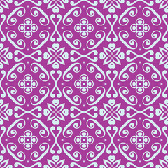 Lavender Dreamscape Seamless Pattern