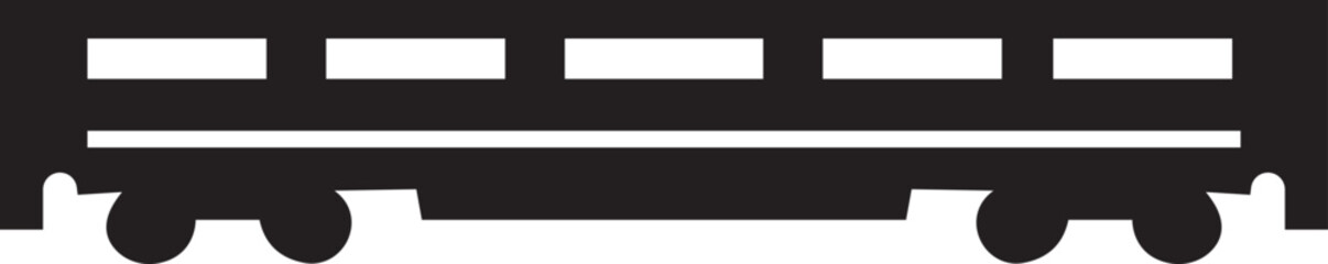 Obraz premium Train icon flat style. Travel element. Railway transport. Subway, metro and underground sign. Public tram pictogram. Railway carriage concept. Wagon and locomotive isolated on transparent background.