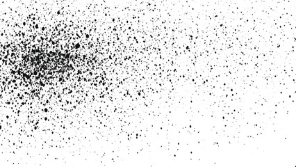 Black grainy texture isolated on white background. Distress overlay textured, Black grainy texture isolated on white background. Distress overlay textured.