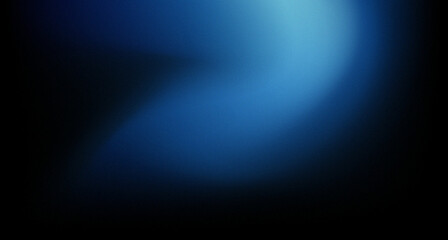 Abstract black blue background with rough black grains for wallpaper, banner brochure and digital screen.
